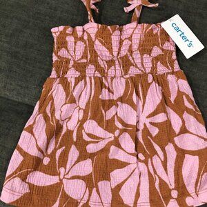 New with tags! Carter's baby dress 6 months